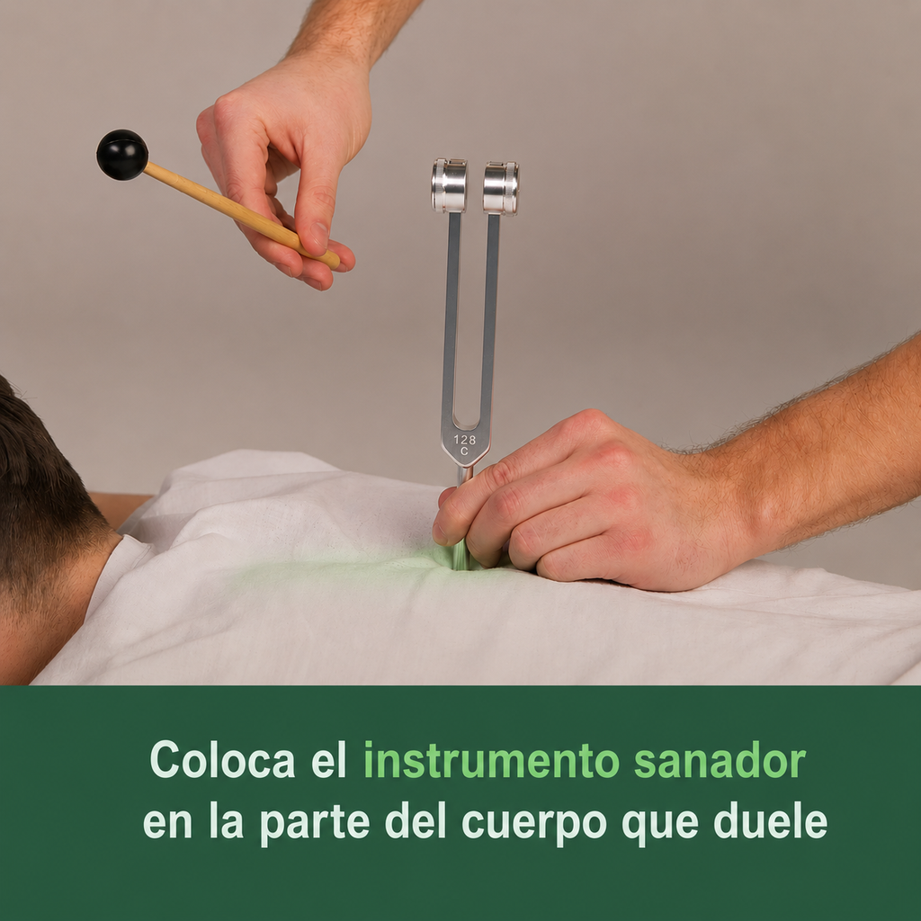 Herramienta Terapéutica 128hz | instrumento de sanación
