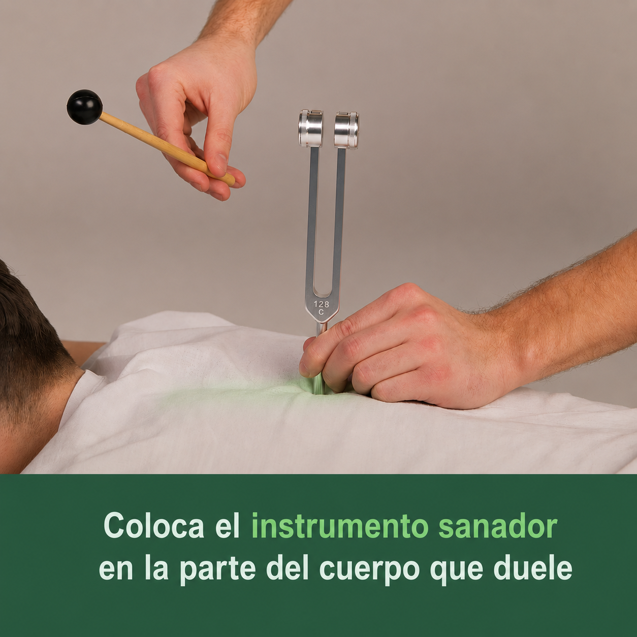 Herramienta Terapéutica 128hz | instrumento de sanación