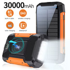 Power Bank Solar 30000mAh 45W | Nunca Sin Batería ⚡