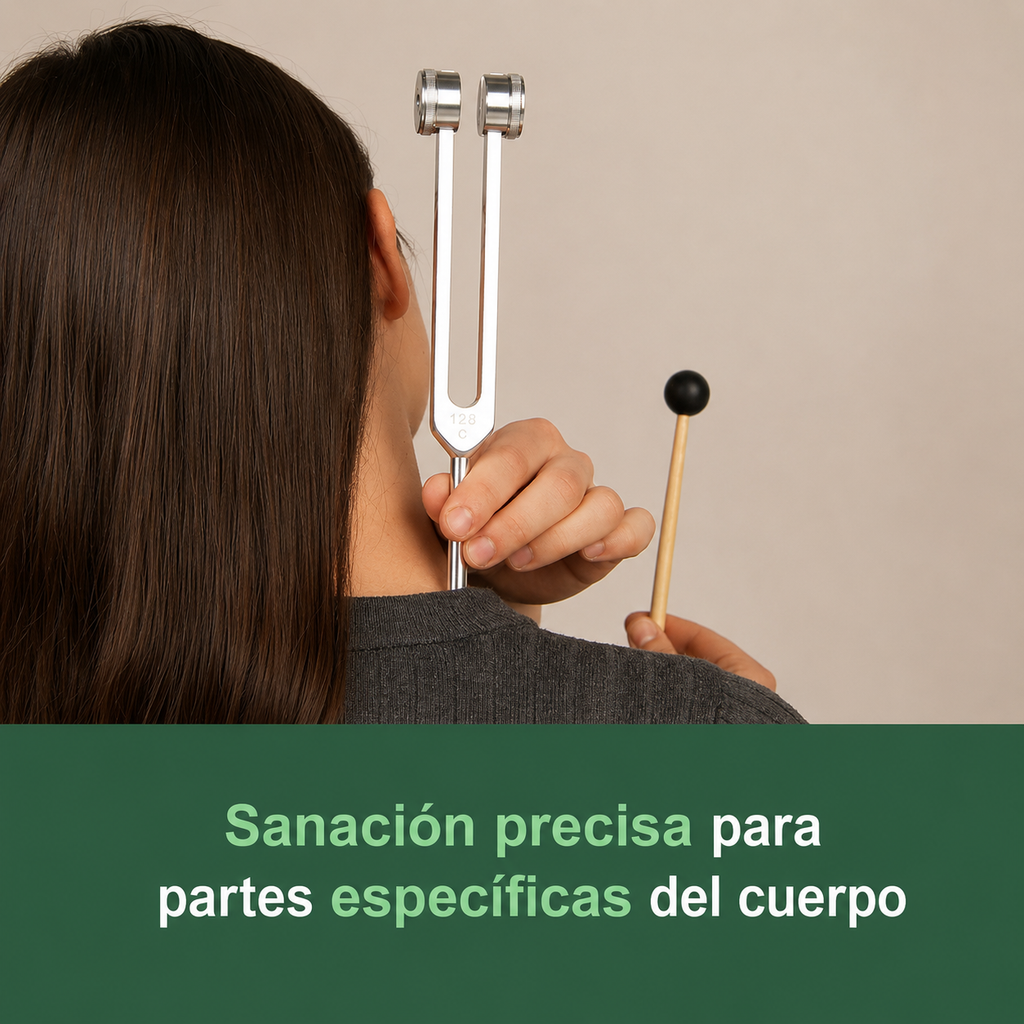 Herramienta Terapéutica 128hz | instrumento de sanación
