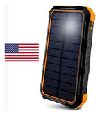 Power Bank Solar 30000mAh 45W | Nunca Sin Batería ⚡